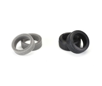 Protoform VTA Front Tire, 26mm, Mounted White Wheel
