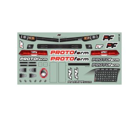 Protoform Gen3-C Light Weight Clear Body: Oval