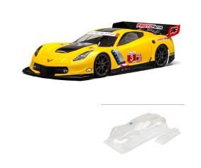 Protoform 1/8 Chevrolet Corvette C7.R Clear Body:GT,Long WB