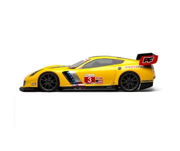 Protoform 1/8 Chevrolet Corvette C7.R Clear Body:GT,Long WB