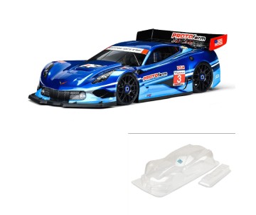Protoform 1/8 Corvette C7.R Clear Body :GT, Short Wheelbase