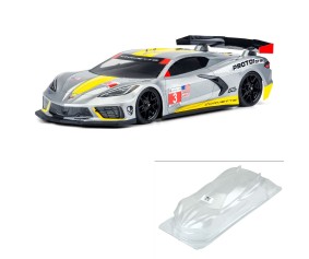 Protoform Chevrolet Corvette C8 Clear Body for 190mm TC