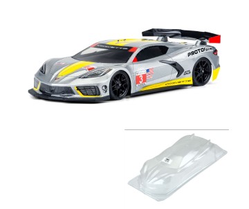 Protoform Chevrolet Corvette C8 Clear Body for 190mm TC