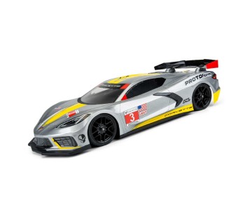 Protoform Chevrolet Corvette C8 Clear Body for 190mm TC