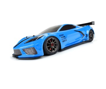 Protoform 1/7 Chevy Corvette C8 Painted Body (Blue): Felony