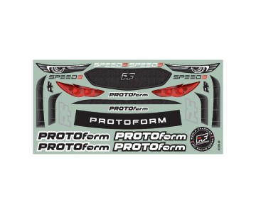 Protoform 1/10 Speed3 Clear Body for 190mm FWD TC