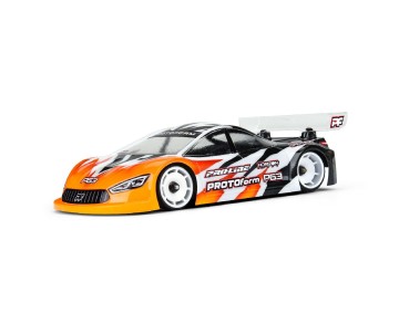 Protoform 1/28 P63 Clr Bdy: Mini-Z & 1/28 Chassis (98mm WB)