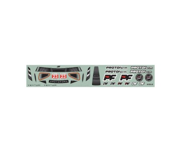 Protoform 1/28 Venturi GT Light Weight Clear Body: Mini-Z