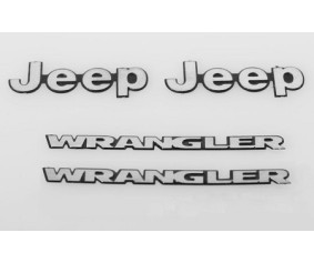RC4WD 1/10 Metal Logo for Tamiya CC01 Wrangler