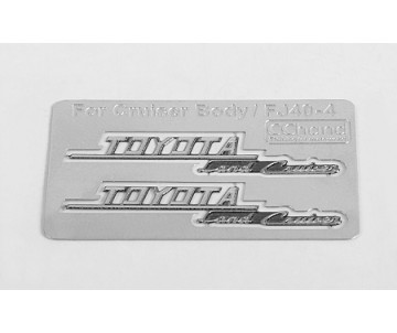 RC4WD Side Metal Emblems for RC4WD Cruiser Body (Side B)