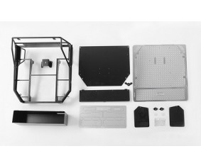 RC4WD Rear Tube Bed for Trail Finder 2 w/Mud Flaps (Black)