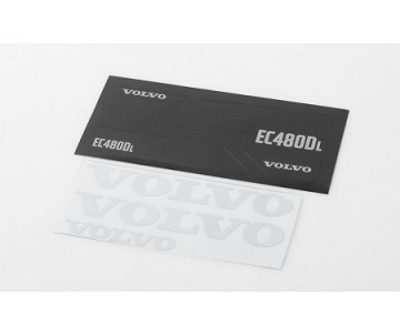 RC4WD Volvo Decal Sheet Set for 1/14 Earth Digger 360L