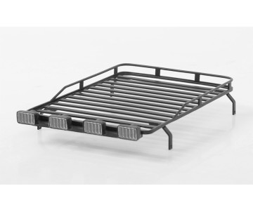 RC4WD Roof Rack with Light Pods for 1/18 Gelande D90 (Black) 
