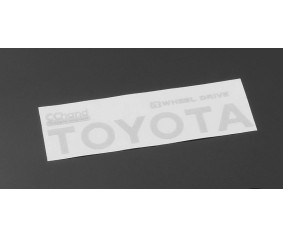 RC4WD Metal Rear Emblem for TF2 Mojave Body (White)
