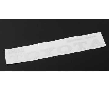 RC4WD Metal Vintage Rear Emblem for TF2 Mojave Body (White)