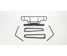 RC4WD Rhino Bumper, Sliders and Bumper Extension Package for Gelande 2 Cruiser (Black)