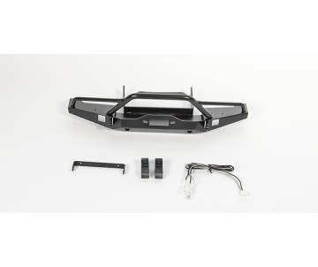 RC4WD Solid Front Bumper for Axial SCX10 II XJ (Black)