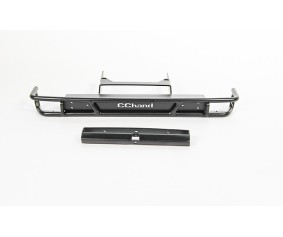 RC4WD Tube Rear Bumper for Axial SCX10 II XJ (Black)