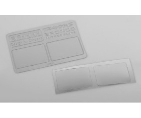 RC4WD Mirror Decals for Traxxas TRX-4 '79 Bronco Ranger XLT