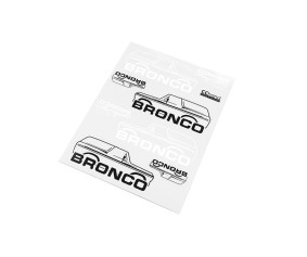 RC4WD Body Decals for Traxxas TRX-4 '79 Bronco Ranger XLT (Style B)
