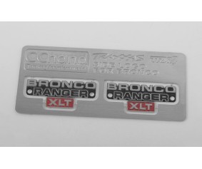 RC4WD Side Metal Emblem for Traxxas TRX-4 '79 Bronco Ranger XLT