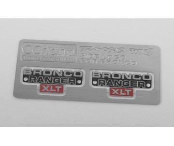 RC4WD Side Metal Emblem for Traxxas TRX-4 '79 Bronco Ranger XLT