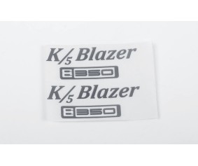 RC4WD Metal Logo for Axial SCX10 II 1969 Chevrolet Blazer