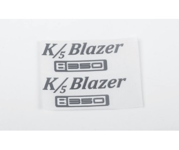 RC4WD Metal Logo for Axial SCX10 II 1969 Chevrolet Blazer