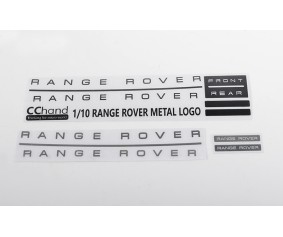 RC4WD Metal Emblem Set for JS Scale 1/10 Range Rover Classic Body