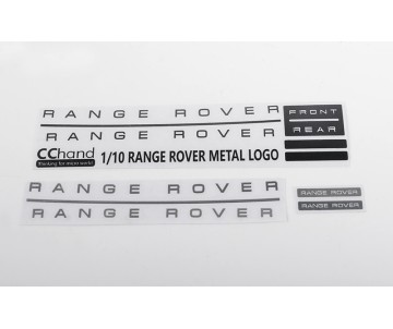 RC4WD Metal Emblem Set for JS Scale 1/10 Range Rover Classic Body