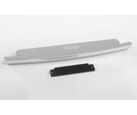 RC4WD Slick Metal Front Bumper for JS Scale 1/10 Range Rover Classic Body (Silver)