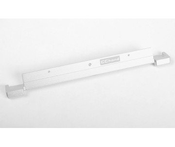 RC4WD Slick Metal Rear Bumper for JS Scale 1/10 Range Rover Classic Body (Silver)