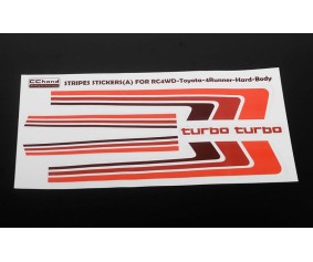 RC4WD Retro Body Stripes for 1985 Toyota 4Runner Hard Body
