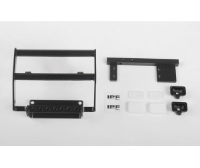 RC4WD Steel Push Bar Front Bumper w/IPF Lights for 1985 Toyota 4Runner Hard Body