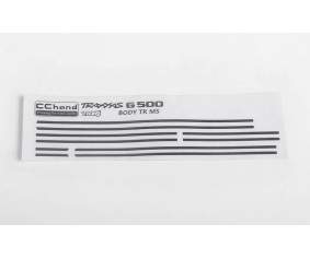 RC4WD Steel Body Trim for Traxxas TRX-4 Mercedes-Benz G-500 RC4WD Steel Body Trim for Traxxas TRX-4 Mercedes-Benz G-500