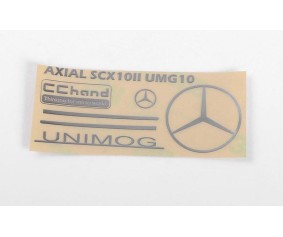 RC4WD Emblem Set for Axial 1/10 SCX10 II UMG10 4WD Rock Crawler