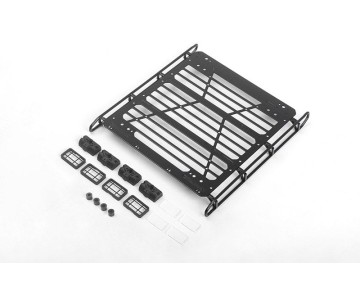 RC4WD Adventure Steel Roof Rack w/ Front and Rear Lights for Mercedes-Benz G 63 AMG 6x6