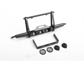 RC4WD Shirya Front Winch Bumper w/ Lights for Vanquish VS4-10 Origin Body (Black)