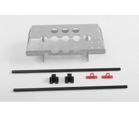 RC4WD Tarka Steel Tube Bumper with Skid Plate and D-Ring Mounts for Traxxas Mercedes-Benz G 63 AMG 6x6