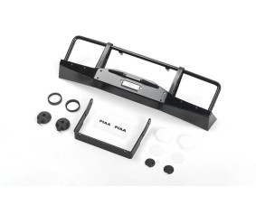 RC4WD Oxer Metal Front Winch Bumper w/ Lights for JS Scale 1/10 Range Rover Classic Body