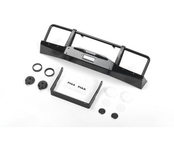 RC4WD Oxer Metal Front Winch Bumper w/ Lights for JS Scale 1/10 Range Rover Classic Body