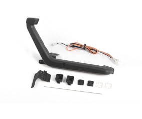 RC4WD Snorkel w/ Flood Lights, LED Kit and Antenna for Axial 1/10 SCX10 III Jeep JLU Wrangler