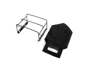 RC4WD Steel Tube Bed Cage w/ Soft Top for RC4WD Gelande II 2015 Land Rover Defender D90 (Pick-Up) (Black)