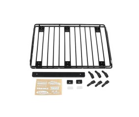 RC4WD Steel Tube Roof Rack W/ Rear Utility Lights for Axial 1/10 SCX10 III Jeep JLU Wrangler