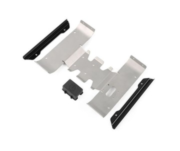 RC4WD Rough Stuff Skid Plate W/ Side Sliders and Switch Box for MST 4WD Off-Road Car Kit W/ J4 Jimny Body
