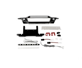 RC4WD Rook Metal Front Bumper with LED for Traxxas TRX-4 2021 Bronco