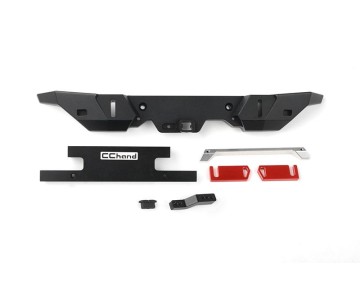 RC4WD Rook Metal Rear Bumper with Hitch Bar for Traxxas TRX-4 2021 Bronco
