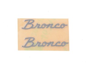 RC4WD Body Decals For Traxxas TRX-4 2021 Ford Bronco - Silver