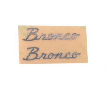 RC4WD Side Metal Emblem for Axial SCX10 III Early Ford Bronco (Silver)