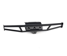 RC4WD Rough Stuff Metal Rear Tube Bumper for Axial SCX10 III Early Ford Bronco (Black)